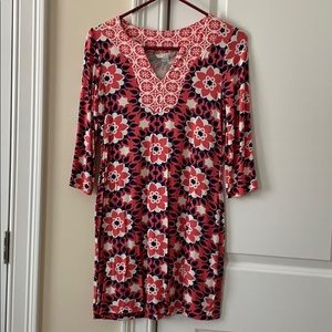 Boden pattern dress, size 4